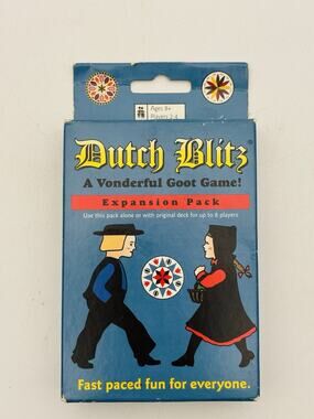 New. Dutch Blitz Expansion Pack Cards Sealed New